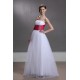 A-Line Strapless Long Prom Evening Party Dresses 02020996