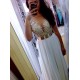 Long White Beaded Prom Evening Formal Dresses 3020005 Long White Beaded Prom Evening Formal Dresses 3020005