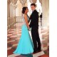 Long Blue Beaded Prom Evening Formal Dresses 3020006