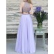 Two Pieces Beaded High Neck Long Prom Evening Formal Dresses 3020019 Two Pieces Beaded High Neck Long Prom Evening Formal Dresses 3020019