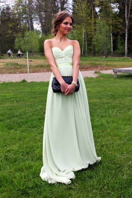 Long Sweetheart Chiffon Bridesmaid Prom Evening Formal Dresses 3020022 Long Sweetheart Chiffon Bridesmaid Prom Evening Formal Dresses 3020022