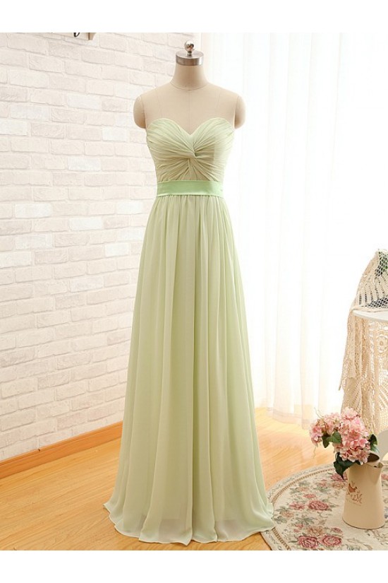 Long Sweetheart Chiffon Bridesmaid Prom Evening Formal Dresses 3020022 Long Sweetheart Chiffon Bridesmaid Prom Evening Formal Dresses 3020022
