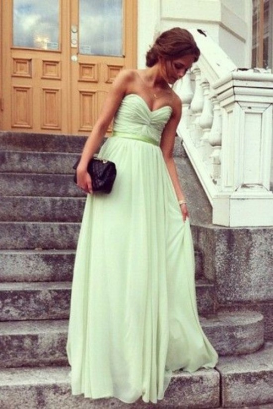 Long Sweetheart Chiffon Bridesmaid Prom Evening Formal Dresses 3020022 Long Sweetheart Chiffon Bridesmaid Prom Evening Formal Dresses 3020022