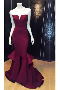 Long Trumpet/Mermaid Prom Evening Formal Dresses 3020039