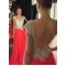 Long Beaded Chiffon Backless Prom Evening Formal Dresses 3020048