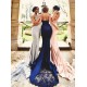 Trumpet/Mermaid Halter Lace Long Prom Evening Formal Dresses 3020054 Trumpet/Mermaid Halter Lace Long Prom Evening Formal Dresses 3020054