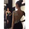 Sheath Beaded One-Sleeve Long Black Prom Evening Formal Dresses 3020056