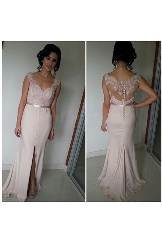 Trumpet/Mermaid Straps Sleeveless Lace Prom Evening Formal Dresses 3020065 Trumpet/Mermaid Straps Sleeveless Lace Prom Evening Formal Dresses 3020065