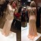 Sexy Sheath Lace See Through Prom Evening Formal Dresses 3020066
