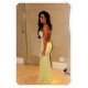 One Sleeve Long Yellow Lace Appliques See Through Prom Evening Formal Dresses 3020100 One Sleeve Long Yellow Lace Appliques See Through Prom Evening Formal Dresses 3020100