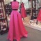 A-Line Lace Two Pieces Prom Formal Evening Party Dresses 3021041