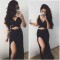 Long Black Prom Formal Evening Party Dresses 3021060