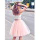 Two Pieces Short Homecoming Cocktail Graduation Prom Formal Evening Party Dresses 3021069
