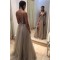 Sexy V-Neck Beaded Long Prom Formal Evening Party Dresses 3021118