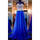 A-Line Sweetheart Gold Royal Blue Long Prom Evening Formal Dresses 3020113 A-Line Sweetheart Gold Royal Blue Long Prom Evening Formal Dresses 3020113