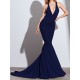 Sexy Red Mermaid Long Prom Formal Evening Party Dresses with Criss Cross Back 3021137 Sexy Red Mermaid Long Prom Formal Evening Party Dresses with Criss Cross Back 3021137