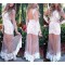 Long White Lace Prom Formal Evening Party Dresses 3021141