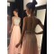 Beaded Two Pieces See Through Long Prom Evening Formal Dresses 3020115