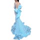 Mermaid Long Blue Lace Prom Formal Evening Party Dresses 3021156 Mermaid Long Blue Lace Prom Formal Evening Party Dresses 3021156