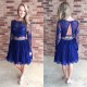 Beaded Lace Two Pieces Long Sleeves Prom Formal Evening Party Dresses 3021162 Beaded Lace Two Pieces Long Sleeves Prom Formal Evening Party Dresses 3021162