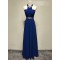 Long Blue Beaded Prom Formal Evening Party Dresses 3021173