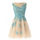 A-Line Off-the-Shoulder Lace Appliques Prom Evening Homecoming Cocktail Dresses 3020121