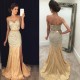 Two Pieces Sweetheart Beaded Prom Formal Evening Party Dresses 3021219