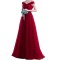 Long Red Off-the-Shoulder Prom Formal Evening Party Dresses 3021221