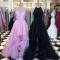 Beaded High Low Halter Prom Homecoming Cocktail Graduation Dresses 3021231