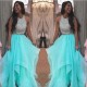 Two Pieces Beaded Prom Formal Evening Party Dresses 3021246