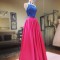 Two Pieces Lace Spaghetti Straps Prom Formal Evening Party Dresses 3021268