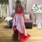 High Low Two Pieces Red Pink Prom Formal Evening Party Dresses 3021303