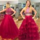 Two Pieces Beaded Tulle Ball Gown Prom Formal Evening Party Dresses 3021321 Two Pieces Beaded Tulle Ball Gown Prom Formal Evening Party Dresses 3021321