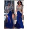 Beaded Long Blue Prom Formal Evening Party Dresses 3021335