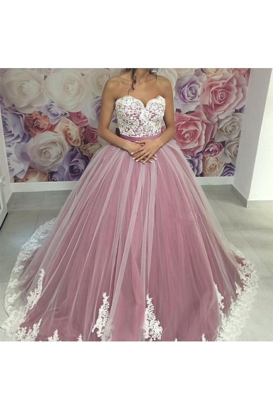 Ball Gown Lace Appliques Sweetheart Prom Formal Evening Party Dresses 3021354 Ball Gown Lace Appliques Sweetheart Prom Formal Evening Party Dresses 3021354