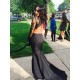 Black Two Pieces Long Sleeves Lace Top Long Prom Evening Formal Dresses 3020137 Black Two Pieces Long Sleeves Lace Top Long Prom Evening Formal Dresses 3020137