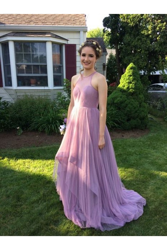 Long Purple Pleated Prom Formal Evening Party Dresses 3021370 Long Purple Pleated Prom Formal Evening Party Dresses 3021370