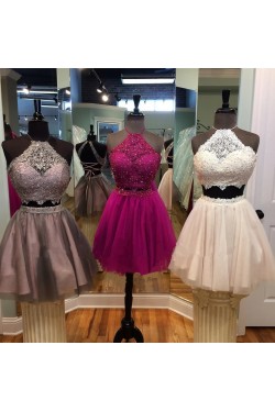 Short Lace Two Pieces Prom Homecoming Cocktail Graduation Dresses 3021382
