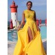 Long Yellow Chiffon Prom Formal Evening Party Dresses 3021414 Long Yellow Chiffon Prom Formal Evening Party Dresses 3021414