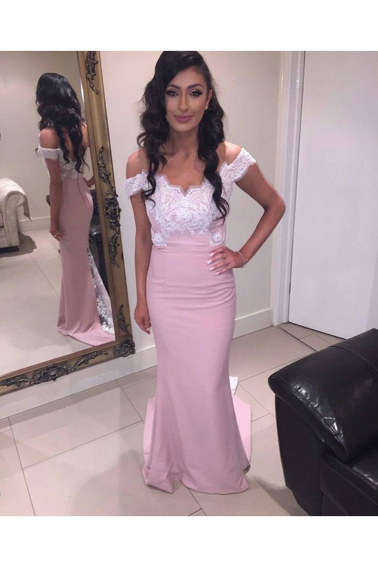 Mermaid Off-the-Shoulder Lace Long Prom Formal Evening Party Dresses 3021420 Mermaid Off-the-Shoulder Lace Long Prom Formal Evening Party Dresses 3021420