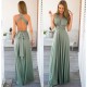 Long Chiffon Criss Cross Prom Formal Evening Party Dresses 3021468 Long Chiffon Criss Cross Prom Formal Evening Party Dresses 3021468