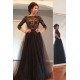 3/4 Length Sleeves Lace Top Long Black Mother of The Bride Prom Evening Formal Dresses 3020147 3/4 Length Sleeves Lace Top Long Black Mother of The Bride Prom Evening Formal Dresses 3020147