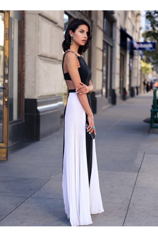 Long Black White Prom Formal Evening Party Dresses 3021477 Long Black White Prom Formal Evening Party Dresses 3021477
