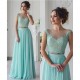 Long Blue Two Pieces Lace Chiffon Prom Formal Evening Party Dresses 3021481 Long Blue Two Pieces Lace Chiffon Prom Formal Evening Party Dresses 3021481
