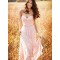 Long Pink Sweetheart Chiffon Bridesmaid Prom Evening Formal Dresses 3020151