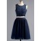 Short Navy Blue Two Pieces  Lace Prom Homecoming Cocktail Graduation Dresses 3021512