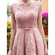 Pink Lace Prom Homecoming Cocktail Graduation Dresses 3021524