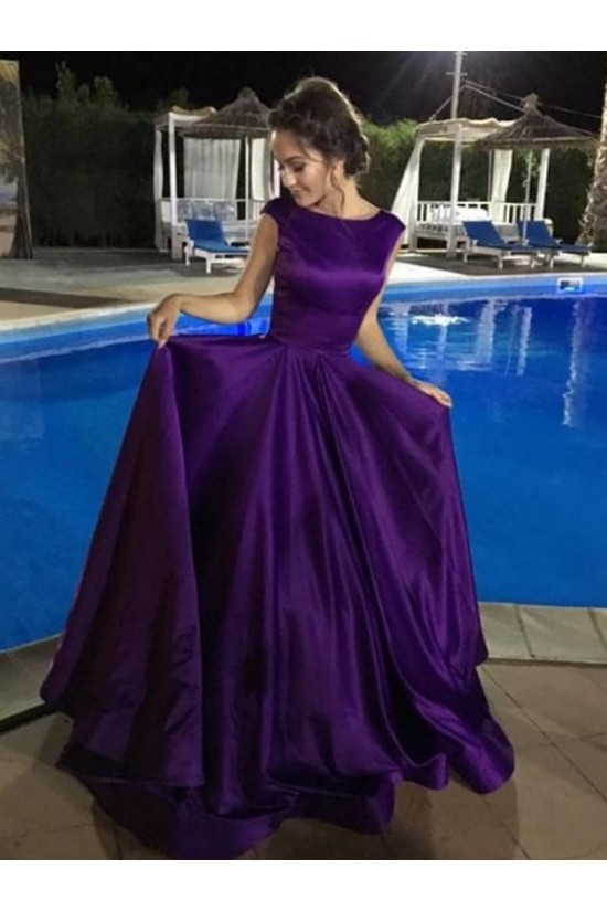 Elegant Ball Gown Prom Dresses Satin Evening Party Gowns 3021539