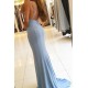 Mermaid High Slit Long Prom Evening Formal Dresses 3021544
