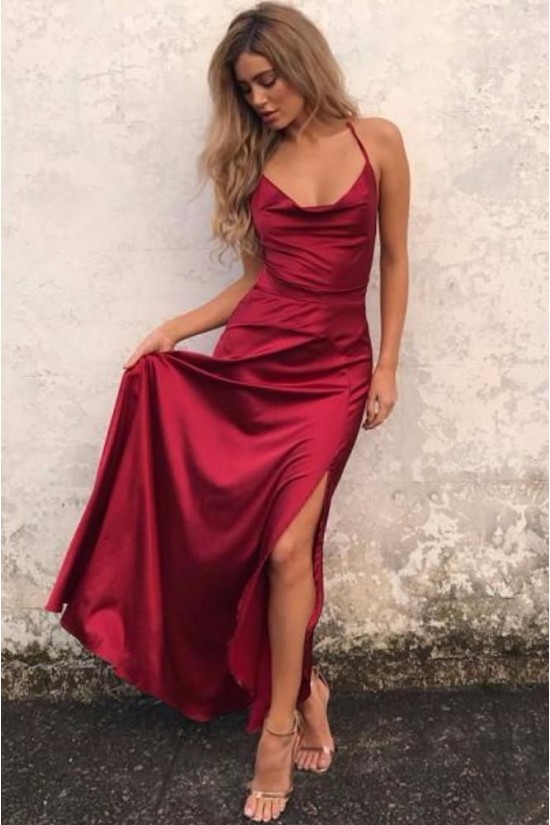Charming Long Sexy Prom Dress Fashion Slit Spaghetti Straps Evening Dresses 3021552 Charming Long Sexy Prom Dress Fashion Slit Spaghetti Straps Evening Dresses 3021552